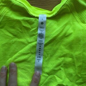 Bright Neon Green Athletic Shorts